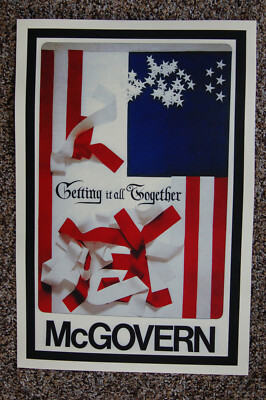 McGovern #1 campaign poster 1972