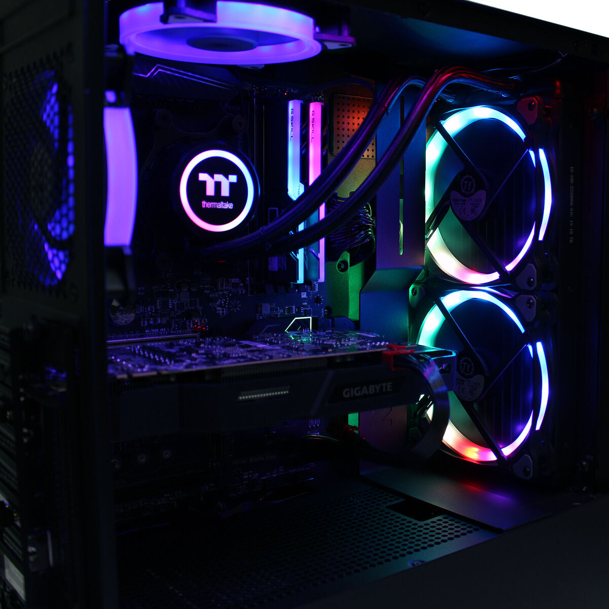 Custom 8-Core Gaming PC Ryzen 7 1700 3.0GHz 16GB 256GB 1TB GTX 1070 WiFi BT W10P Custom 8-Core Gaming PC Ryzen 7 1700 3.0GHz 16GB 256GB 1TB GTX 1070 WiFi BT W10P