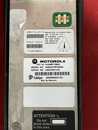 Motorola XTS2500 Model 11 700-800 MHz Analog Funkgerät - Bild 4 von 6