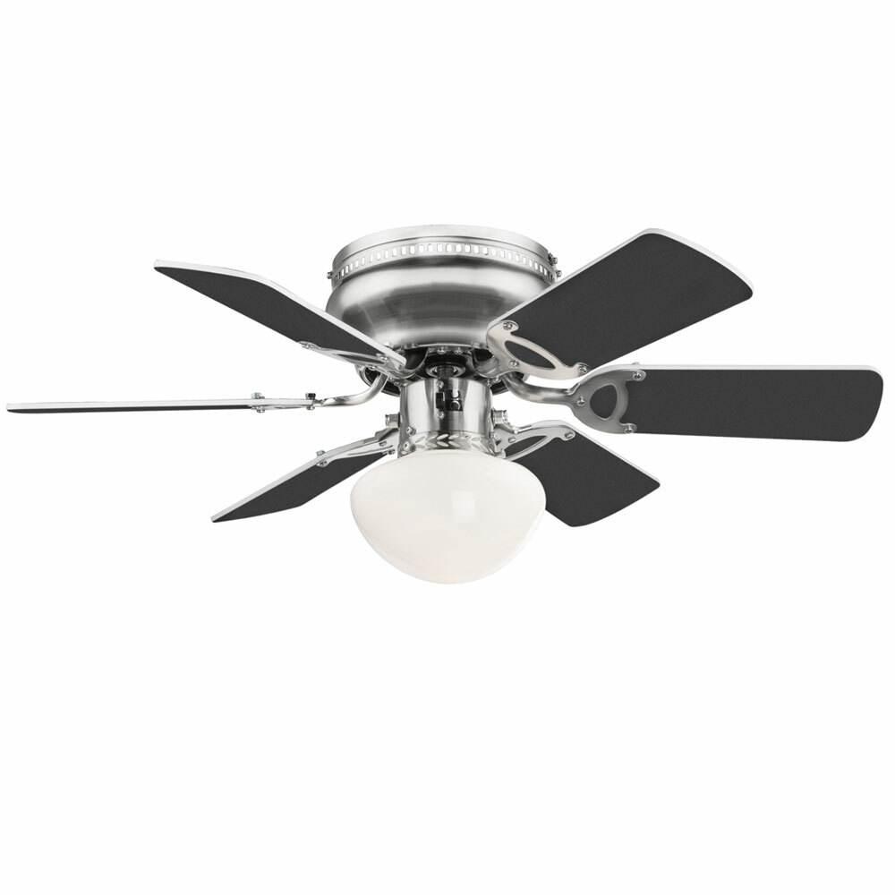 Ventilateur de plafond MDF lumière luminaire verre éclairage salle de séjour Globo 0307W Ventilateur de plafond MDF lumière luminaire verre éclairage salle de séjour Globo 0307W