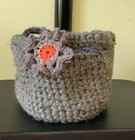 Handmade Crochet Basket