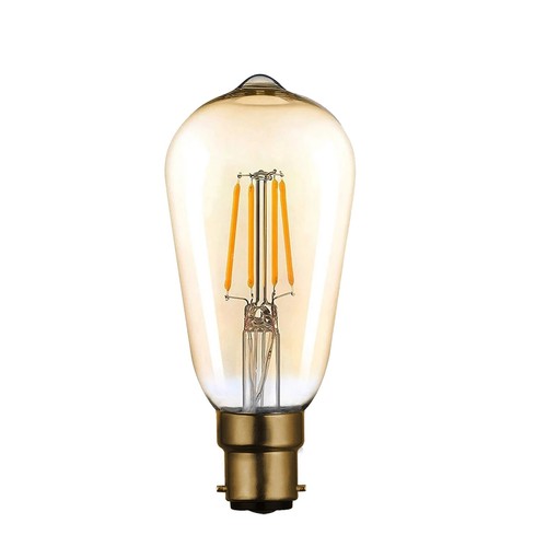 Luces industriales decorativas regulables LED de filamento vintage E14 E27 - Imagen 8 de 24