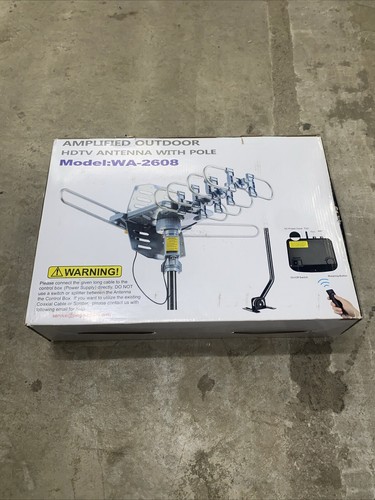 Pingbingding PBD WA-2608 Antena de TV Digital Amplificada Exterior HD con Montaje...
