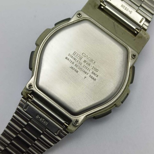 Casio WVA-200 Data Bank 2370 Twincept World Time Ana Digi Watch - Picture 10 of 10