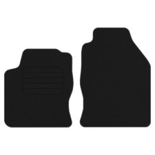 Velours Fußmatten für Ford Focus I Bj. 1998 – 2001 Automatten VORNE SCHWARZ PREM