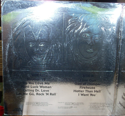 KISS double platinum ( rock ) 2lp record club - AWARD insert - - Picture 4 of 7