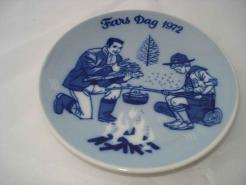PORSGRUND NORWAY FATHER'S DAY WALL PLATE - Picture 6 of 20