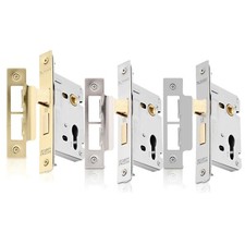 XFORT Euro Profile Sashlock Case, Euro Sash Lock for Internal Doors
