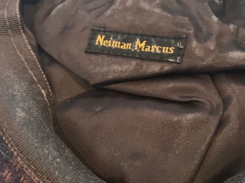 Nieman Marcus Newsboy hat vtg Mens Ireland 100% Pure Wool Laine Small snap lid S - Picture 5 of 6