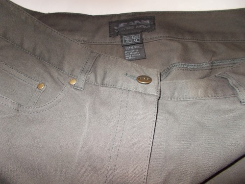 Jeans Votre Nom Womens Size 10 Brownish Green Jeans Inseam 34" Boot Cut Leg - Bild 4 von 4