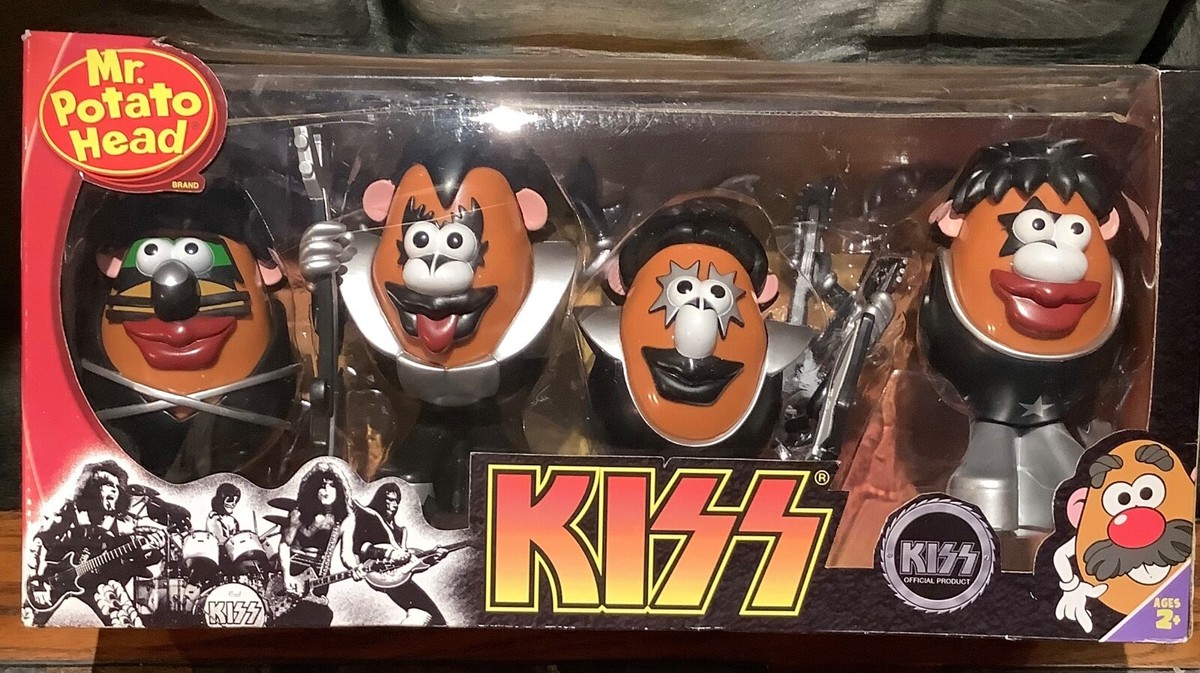 ポテトヘッド　KISS ミスターポテトヘッド キス 4体セット Kiss Mr Potato Head