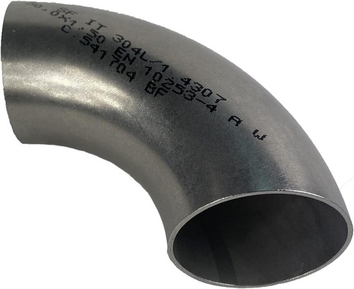 Curva acciaio inox 304 50 mm a saldare tubo scarico marmitta auto moto downpipe - Picture 2 of 11