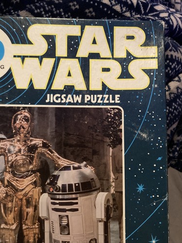 vintage star wars 140 interlocking piece jigsaw puzzle 1977 Kenner - Picture 3 of 12