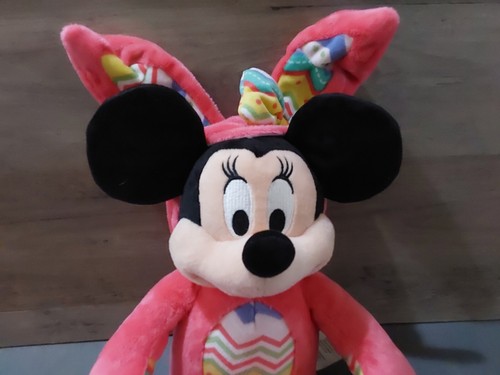 Minnie Mouse Pink Easter Bunny Outfit 15'' Disney 2017 Bunny Costume - Picture 3 of 4
