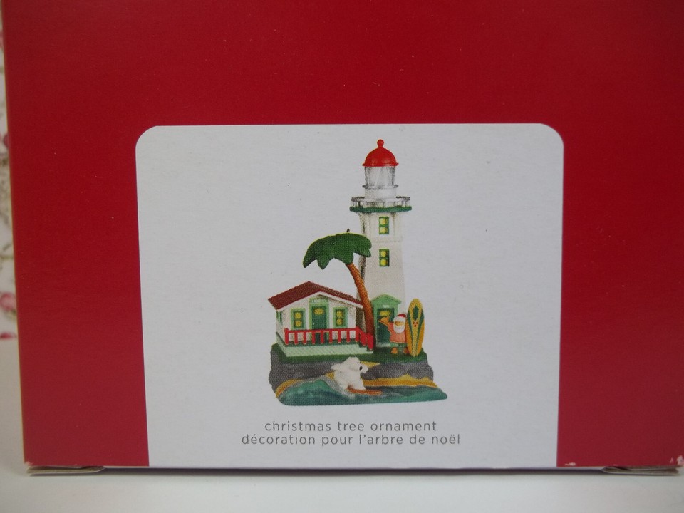 Holiday Lighthouse 10th 2021 Hallmark Power Cord Ornament eBay