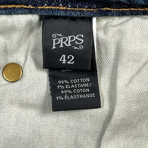 Prps Jeans Herren 42x34 Stretch Le Sabre Slim Tapered Fit Distressed Faded NEU - Bild 6 von 19