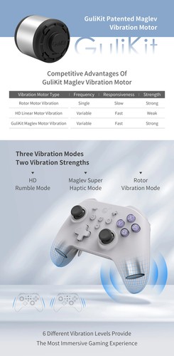 Gulikit KK3 MAX Bluetooth Controller KingKong 3 Max Gamepad für Switch Android - Bild 12 von 30