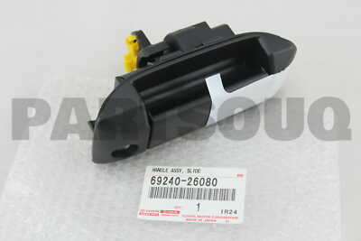 Genuine Toyota 69240-60080-J0 Door Handle Assembly Genuine Toyota 69240-60080-J0 Door Handle Assembly