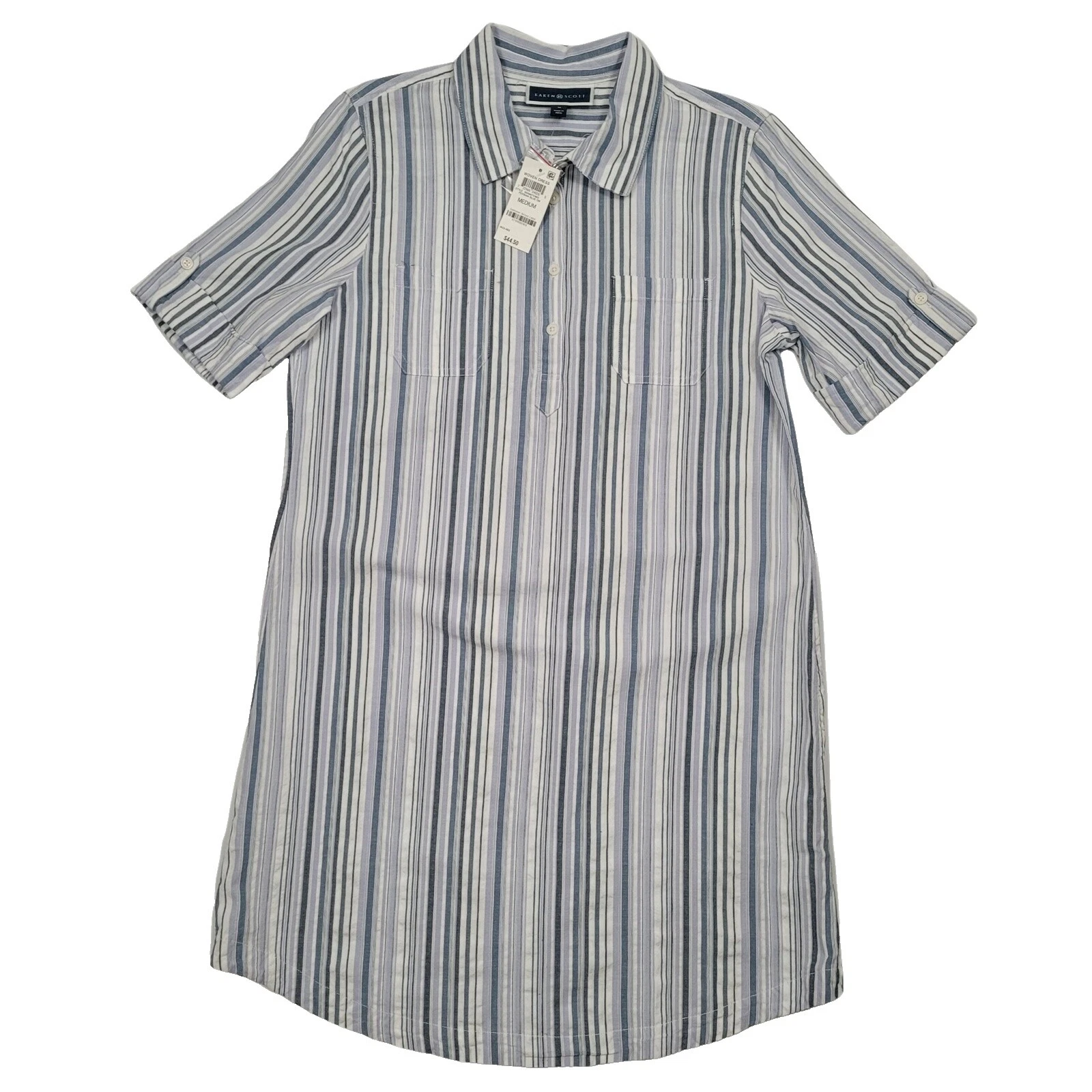 Karen Scott Shirt Casual Dresses for Women
