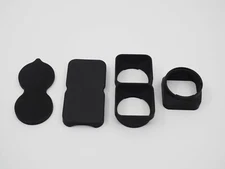 Rolleiflex Bay I Lens Dual Single Hood/Shade, Cover & lens Cap (no camera)