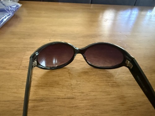 Andrea Jovine Black Cat Eye Sunglasses With Gradient Lenses - Picture 3 of 9