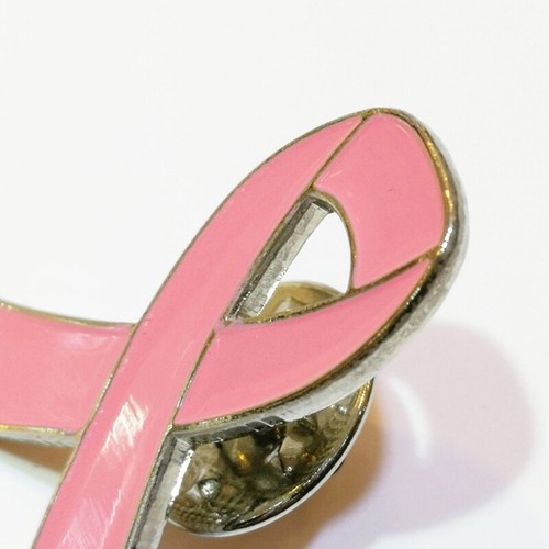 Pink Ribbon Brooches For Women Breast Cancer Awareness Lapel Pin - Picture 6 of 12
