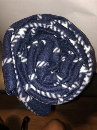 Biddeford Comfort Knit Fleece Heated Electric Blanket Throw Soft 62x 50, Navy Pl - Picture 3 of 3