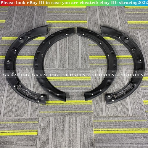 Fits 2014-2022 Mini Cooper F56 Unpainted FRP Fender Flare Wheel Arch Cover Kits - Picture 5 of 11