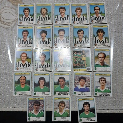 1980 Panini footballers - 81 ACCOLI - HAZELINO with veil enter and choose 