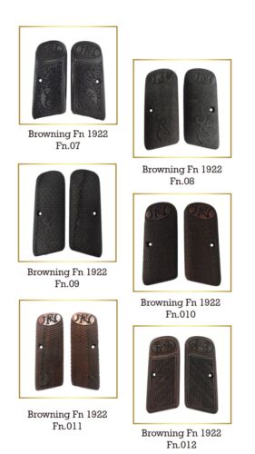 Empuñaduras cortas Browning FN 1910 hechas a mano de empuñaduras de madera Fn.012 - Imagen 3 de 4