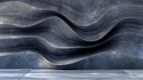 3D Black Wave 1776NA Wallpaper Wall Murals Wall Paper Wall Print Decal Mural Fay - Picture 2 of 7