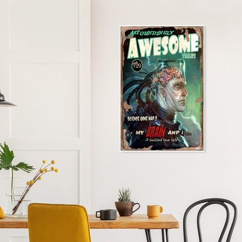 Astoundingly Awesome Tales - My Brain and I - Fallout 4 Poster - Picture 3 of 7