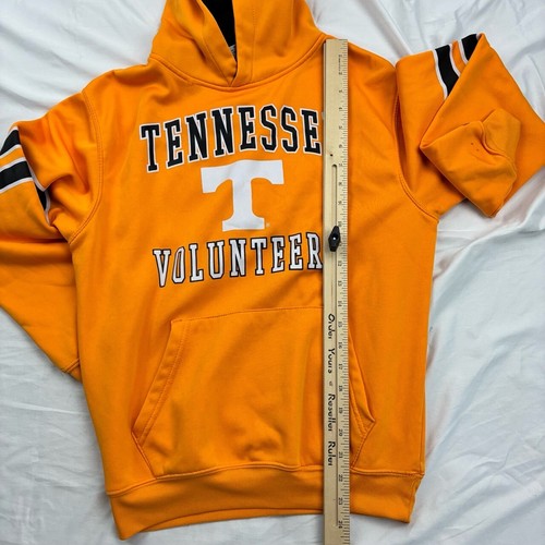Youth Size M Colosseum Athletics Youth Pullover Hoodie Orange Front Pocket UT - Picture 8 of 10