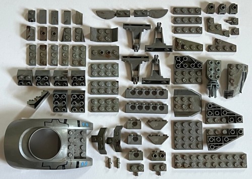 Mega Bloks Posten 67 Metallic Bronze Halo Platte Ziegel Cockpit Teile