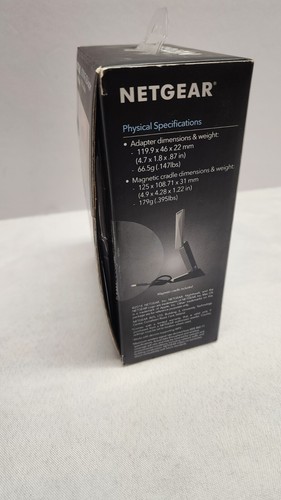 Netgear Nighthawk AC1900 2-pasmowy adapter USB 3.0 WiFi P/N: A7000 nowy otwarty box - Zdjęcie 5 z 9