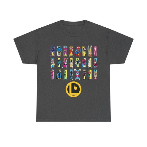Legion of Super-heroes T-Shirt - Perez DC Art - Lightning Lad, Ultra Boy, Mon-El - Picture 75 of 121