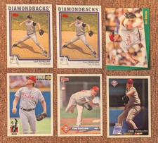 Curt Schilling lot 1996 2004 Topps 93 Donruss Score Select 94 Collector's Choice