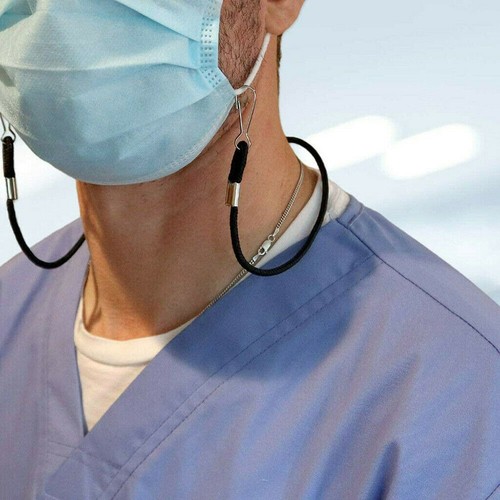 Anti-lost Non-slip With Two Clips Neck Straps Protect Ears Face Mask Lanyards - Picture 7 of 10