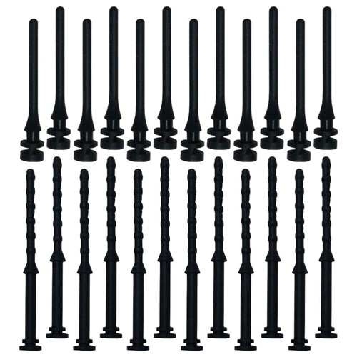 100 Pcs Shockproof Glue Nails Fan Mounts for Cases Desktop Computer CPU Coolers - 第 6/12 張圖片