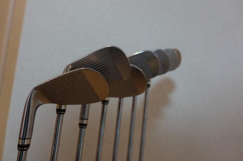 PRGR Egg Forged Iron Set 7 Clubs Soft Steel Shaft SR Good Condition - Picture 10 of 17