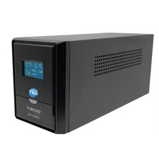 Ups Uninterruptible Power Supply 2000va 1200w 3 Sockets Schuko / Eu / Italian