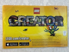 LEGO Creator 31047 Propeller Plane 3-In-1 With Manuals - 99% Complete