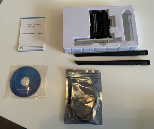Adaptateur AX5400 PCI-E WiFi + BT5.2 - Photo 2/2