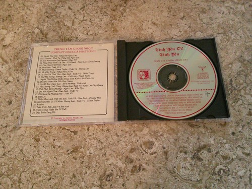 Tinh Yeu Oi! Tinh Yeu Ngoc Lan, Chau Dinh. CD In N/M-. GNCD. Giang Ngoc 1991. - Picture 2 of 7