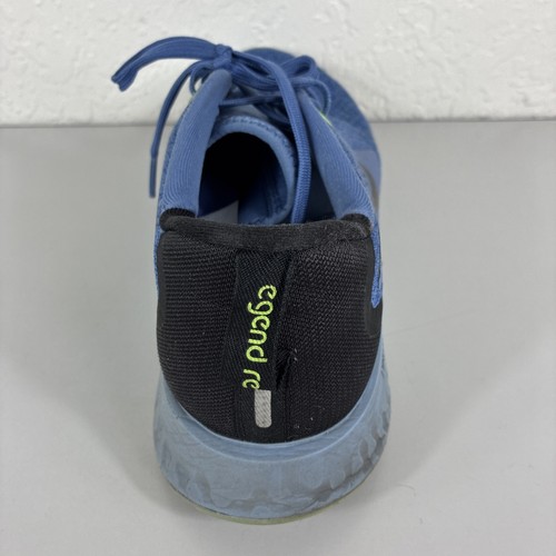 Nike Legend React Running Shoes Mens Size 11 Low Blue Mesh Lace-Up AA1625-406 - Picture 8 of 17