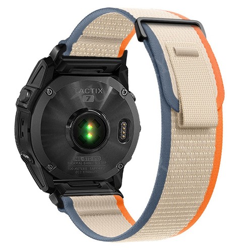QuickFit Nylon Band Watch Strap For Garmin Fenix E 8 7 7X 6 6X Pro 5 5X 3HR Epix - Picture 7 of 55