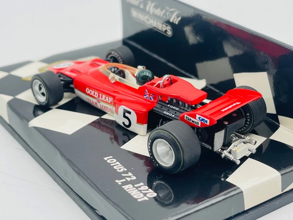 MINICHAMPS 430700006 LOTUS 72 1970 J. Rindt 1.43 - Photo 2/4