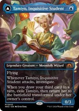 MTG English Tamiyo, Inquisitive Student (Borderless) NM Normal Modern Horizons 3