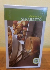 Fox Run Gravy/Fat Poultry, Separator, 1.5-Cup Separator Clear Acrylic 