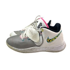 Nike Kyrie Flytrap 3 South Beach White Basketball Shoes Sneakers Girls Size 5y